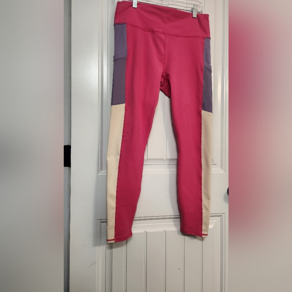 Fabletics Women Color Block Leggings XL